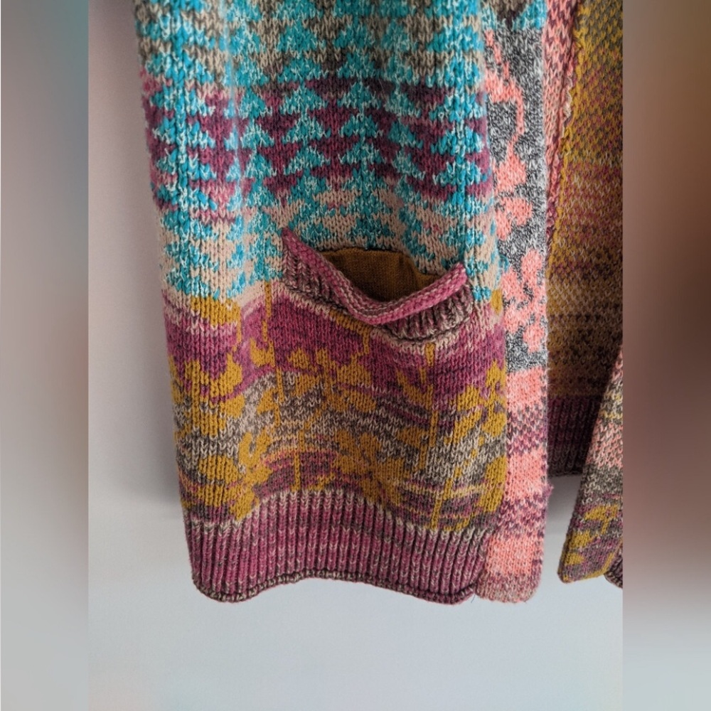 Multicolor Women's Cardigan Sweater by Anthropology - Picture 5 of 10